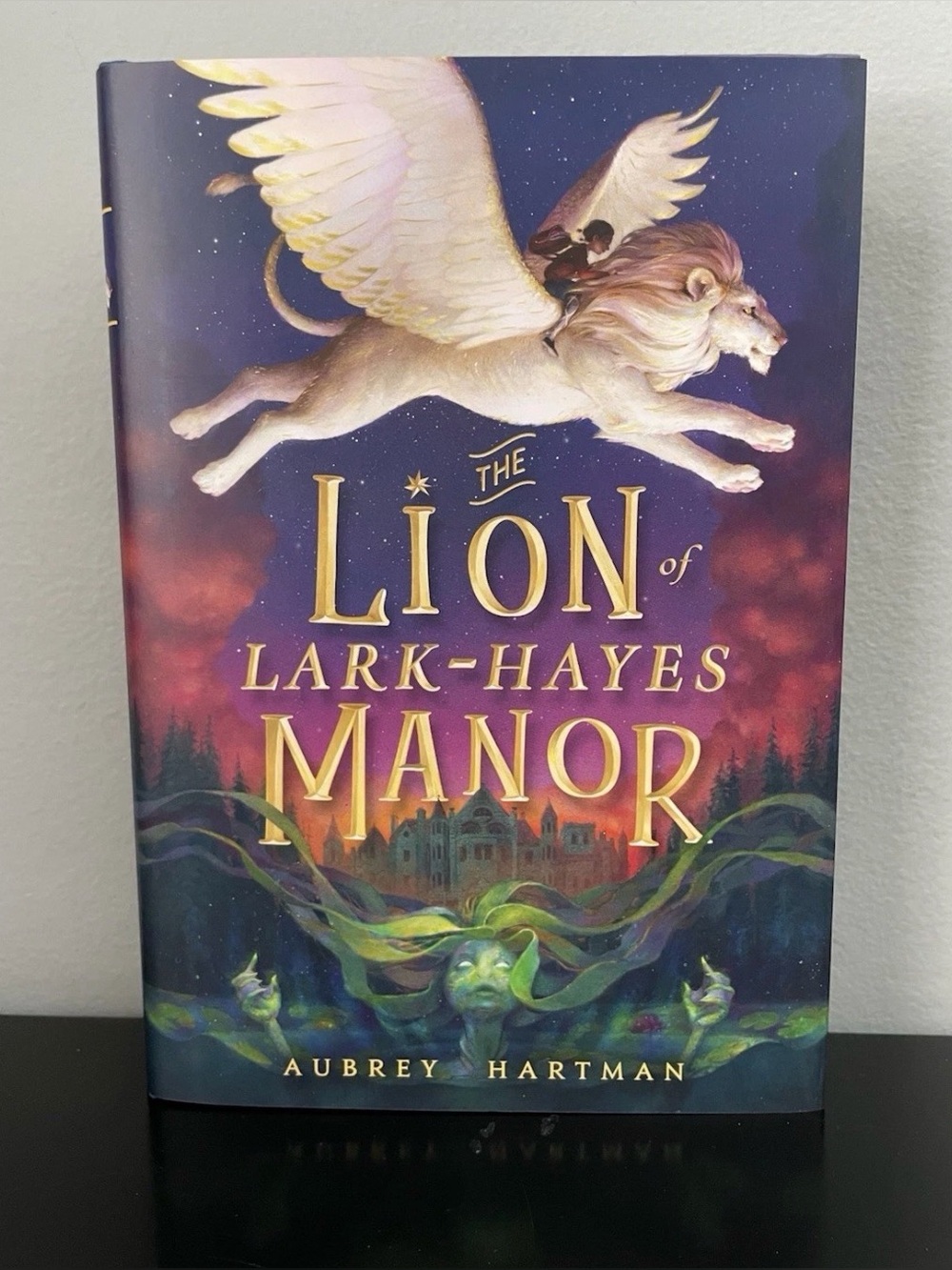 Brand New Lion of Lark-Hayes Manor by Aubrey Hartman (2023, Hardcover) NWT